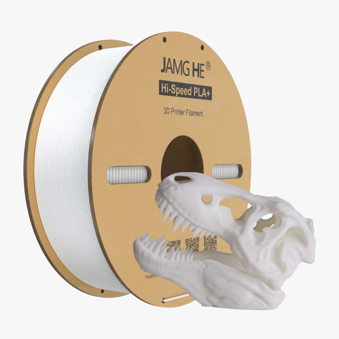 Jamghe High Speed PLA+ WHITE - 3D Printing Filament
