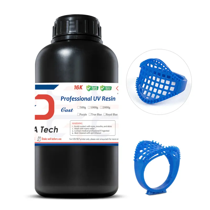 Siraya Tech Cast Castable 3D Printer Wax Resin