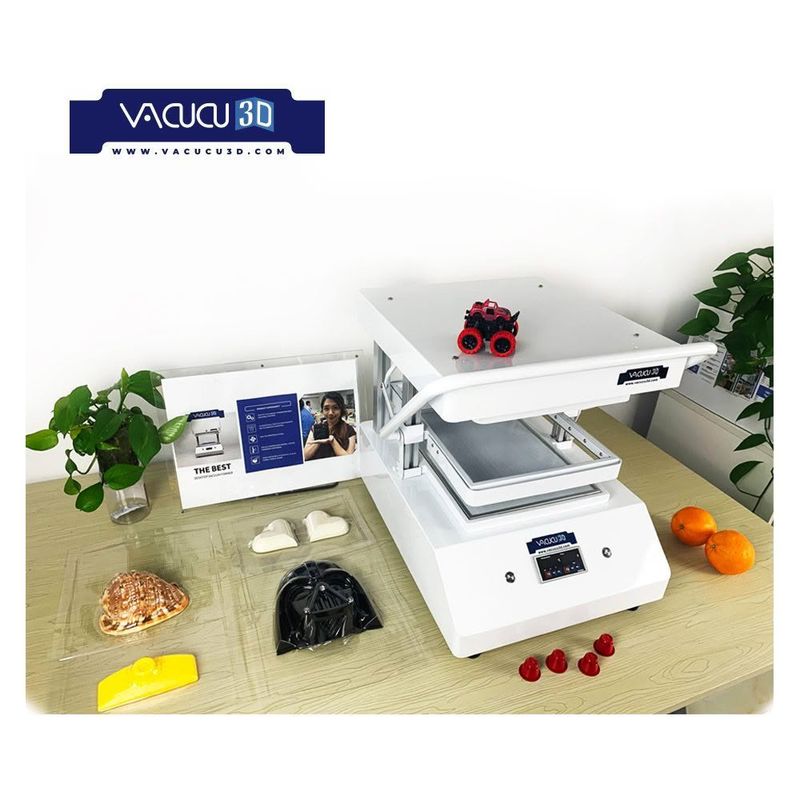 VACUCU3D A3 - Desktop Vacuum Forming Machine