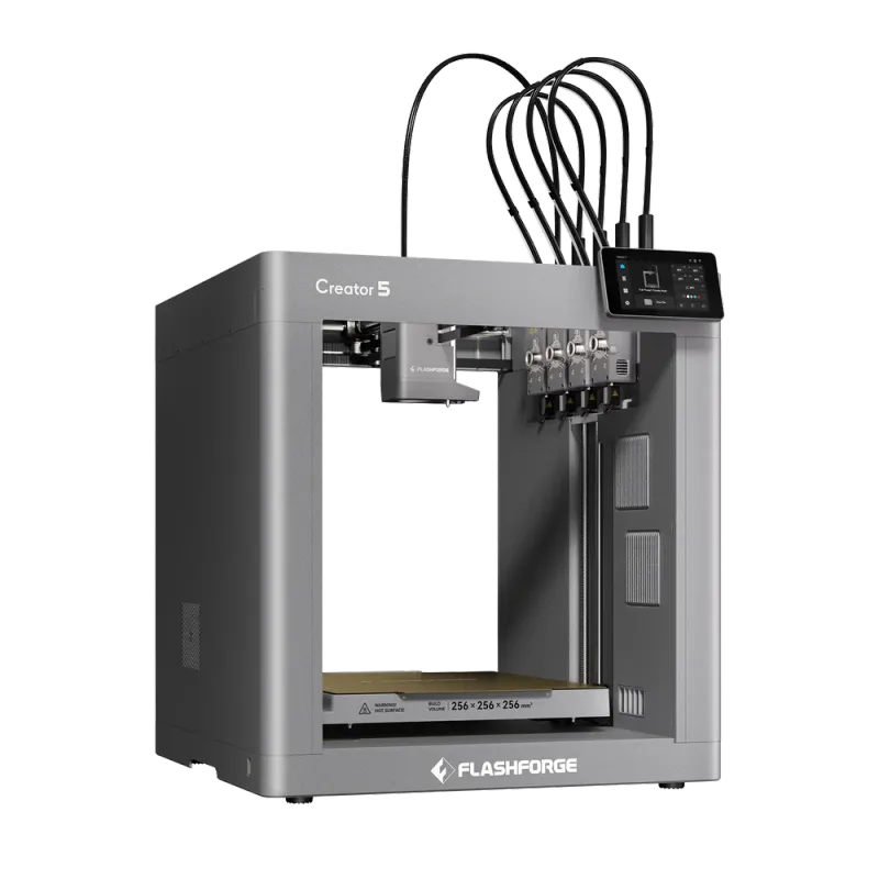 Flashforge Creator 5 - Multi Toolhead 3D Printer