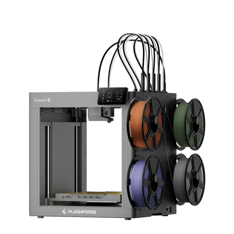 Flashforge Creator 5 - Multi Toolhead 3D Printer