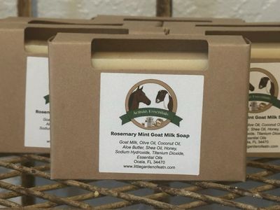Rosemary &amp; Mint Goat Milk Soap