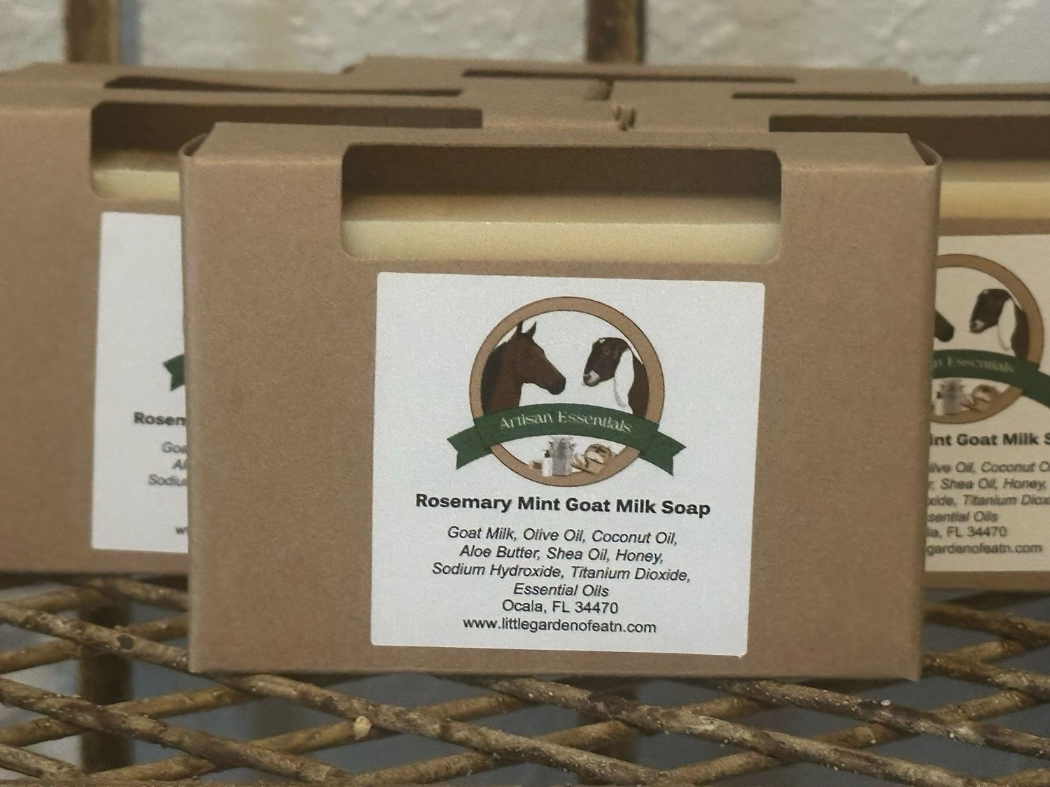 Rosemary &amp; Mint Goat Milk Soap