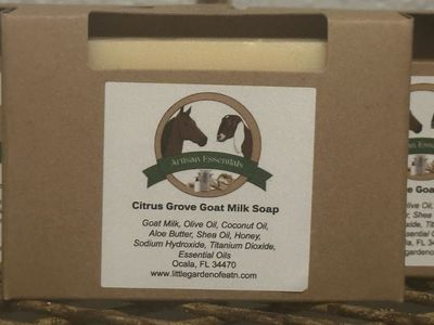 Citrus Grove Goat Milk Soap