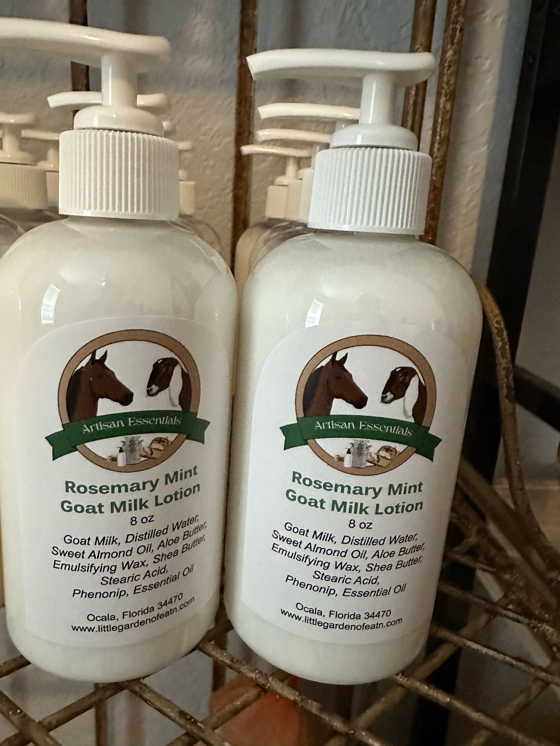 Rosemary &amp; Mint Goat Milk Lotion