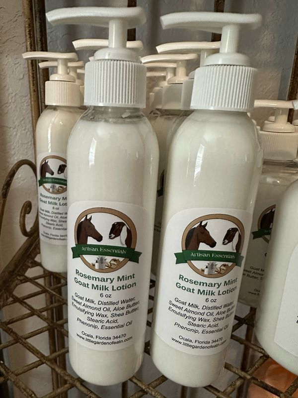 Rosemary &amp; Mint Goat Milk Lotion