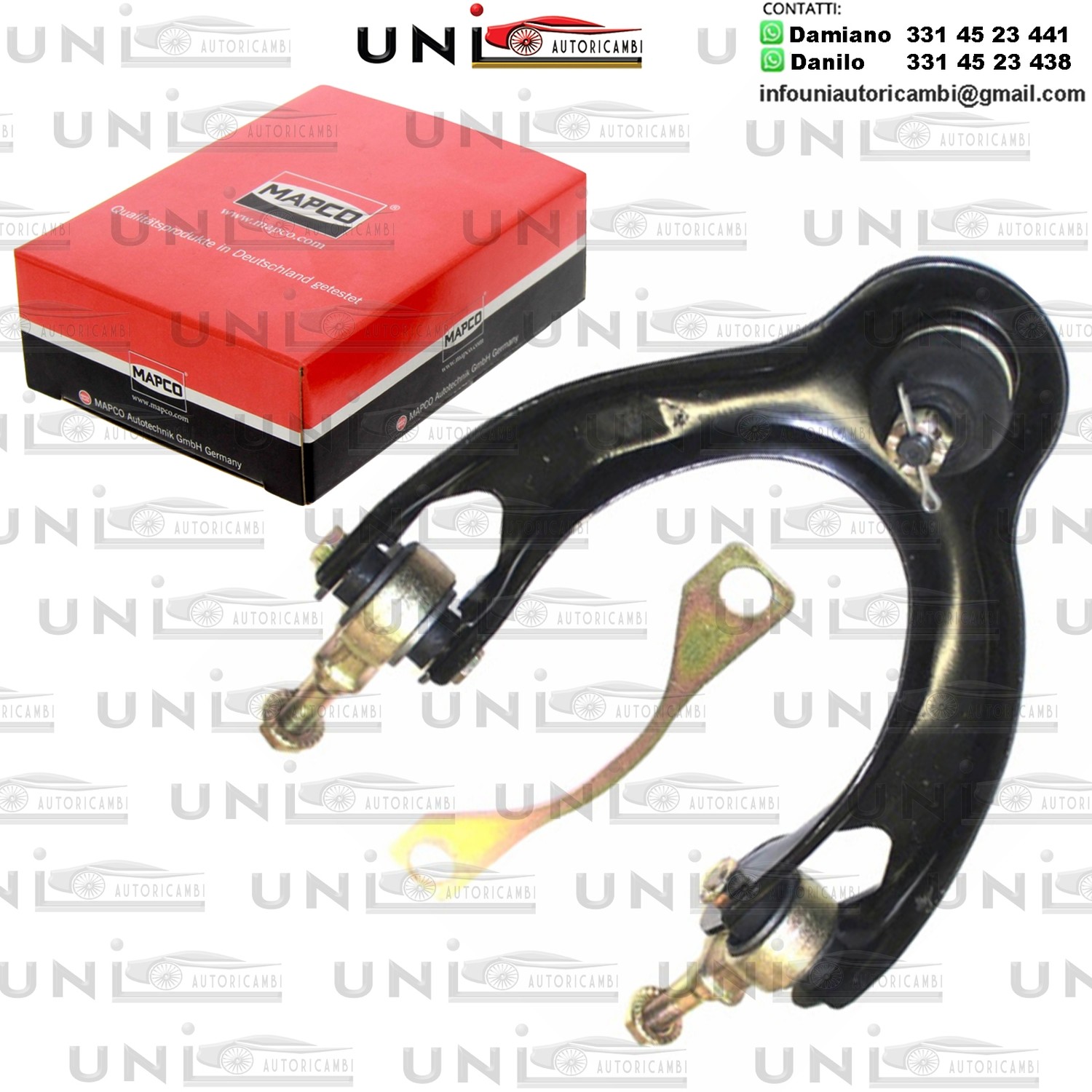 Braccio oscillante anteriore Sinistro Rinforzato HONDA CIVIC V / VI / CRX III / INTEGRA  MG MG ZS 120 / 180 / ROVER 400