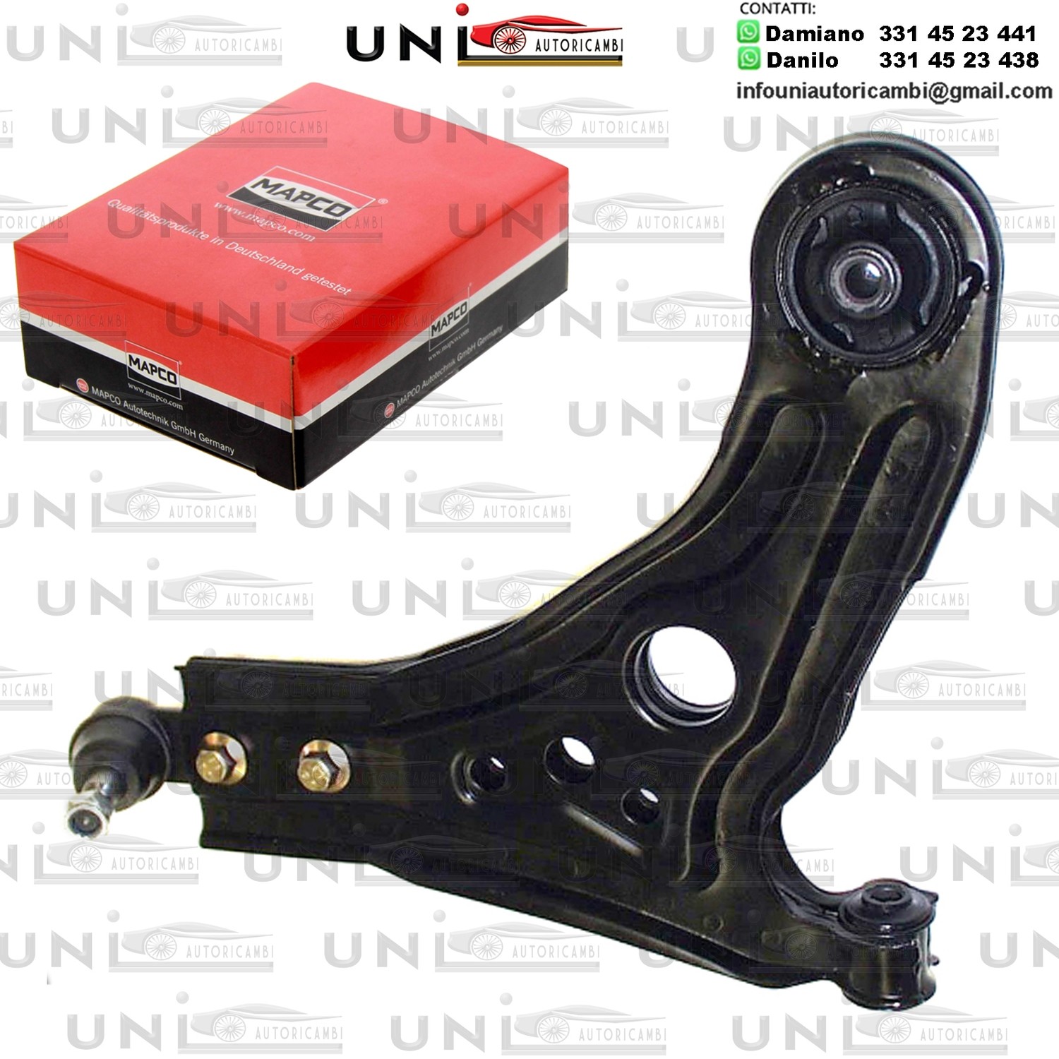 Braccio oscillante anteriore Destro Rinforzato CHEVROLET AVEO / KALOS / DAEWOO KALOS