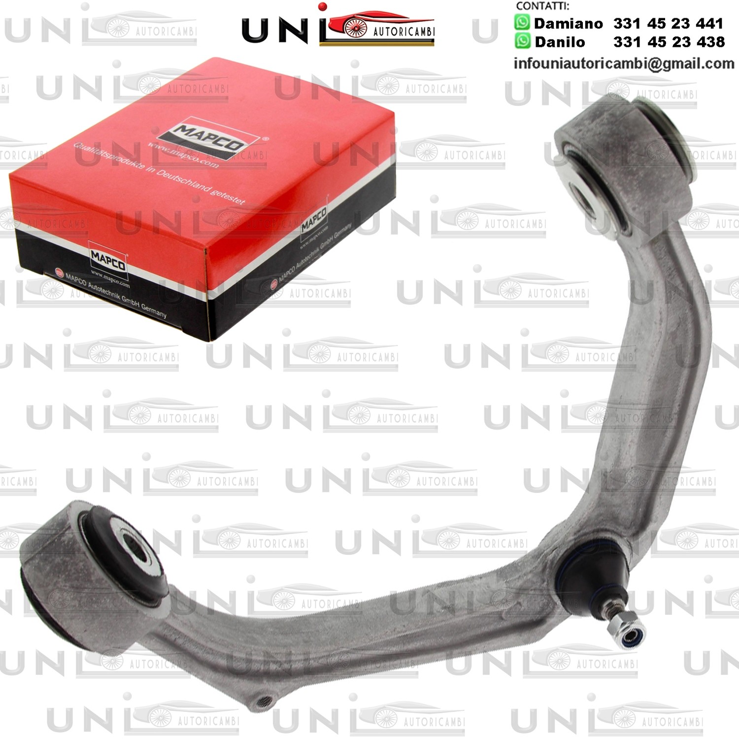 Braccio oscillante anteriore Sinistro Rinforzato ALFA ROMEO 159 / BRERA / SPIDER