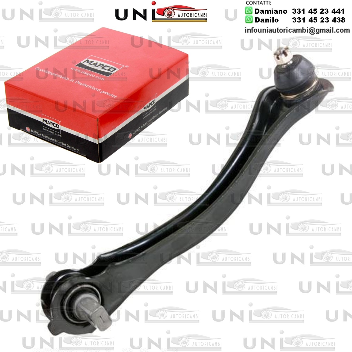 Braccio oscillantea Assale posteriore Destro Rinforzato HONDA ACCORD IV / ACCORD V / ROVER 600