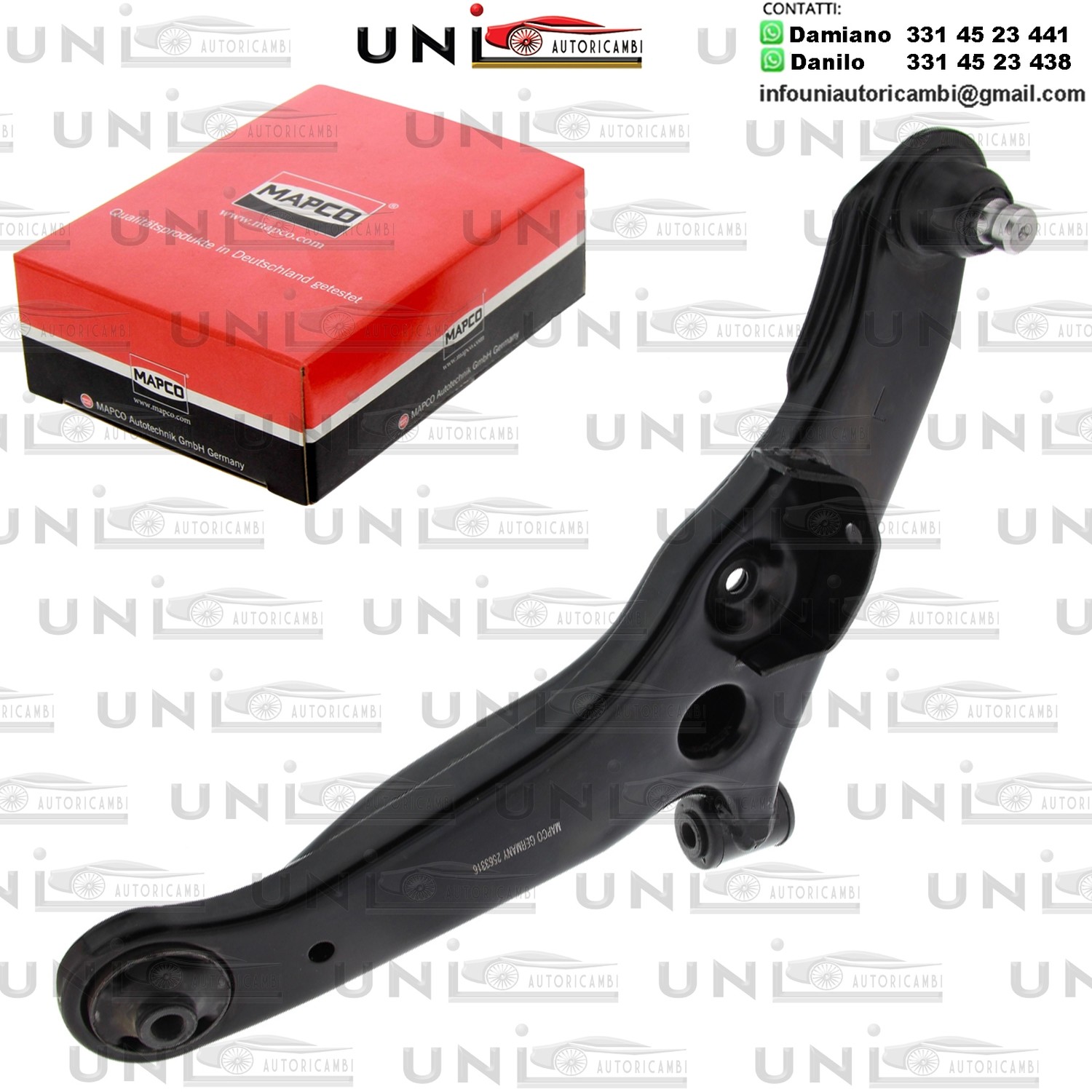 Braccio oscillante anteriore Sinistro Rinforzato MITSUBISHI OUTLANDER I