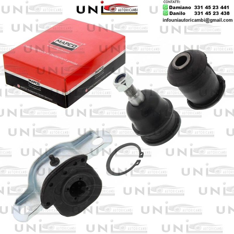 Kit riparazione Assale anteriore Destro Rinforzato MITSUBISHI LANCER V 1.3-2.0 06.92-10.03
