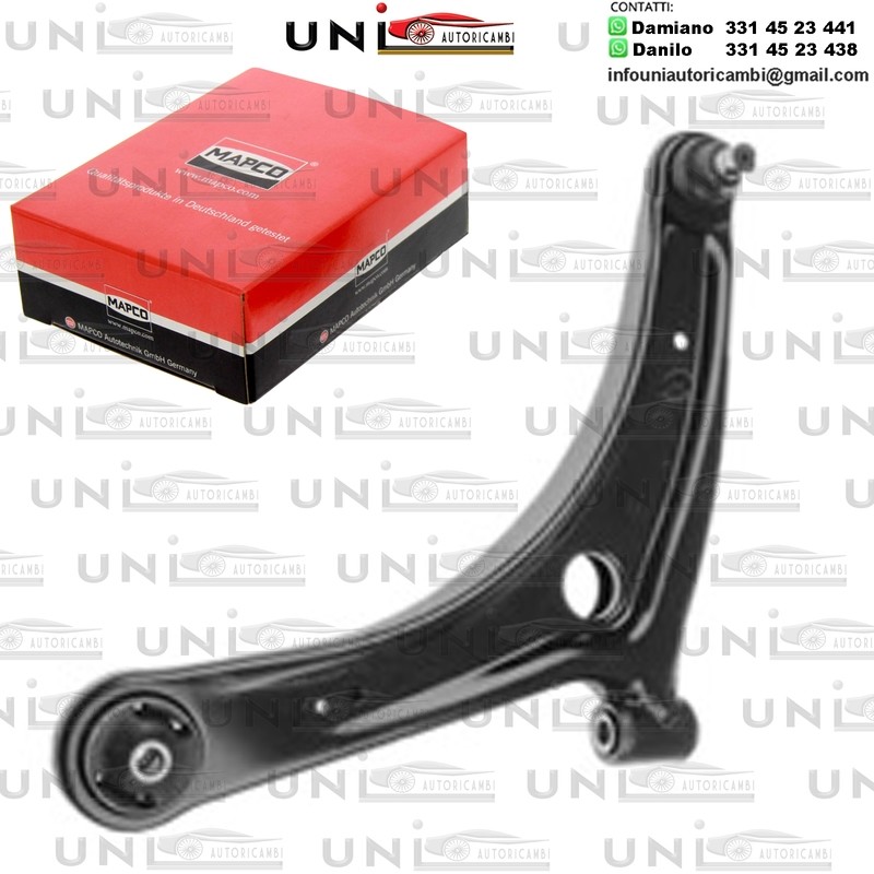 Braccio oscillante anteriore Destro Rinforzato MITSUBISHI COLT IV / V PROTON PERSONA 300 / 400