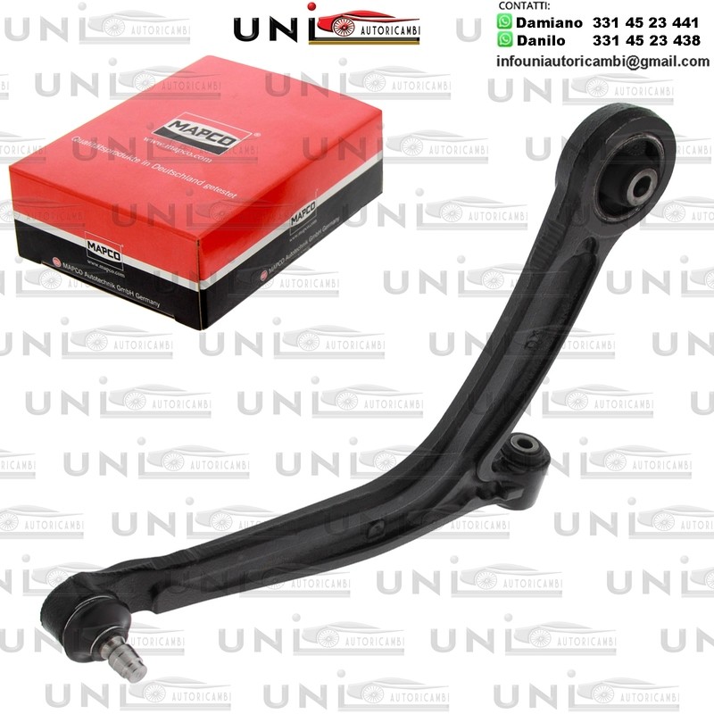 Braccio Oscillante Assale Anteriore Destro Rinforzato ABARTH 500 / 595 / 500C / 595C / FIAT 500 / 500 C / FORD KA