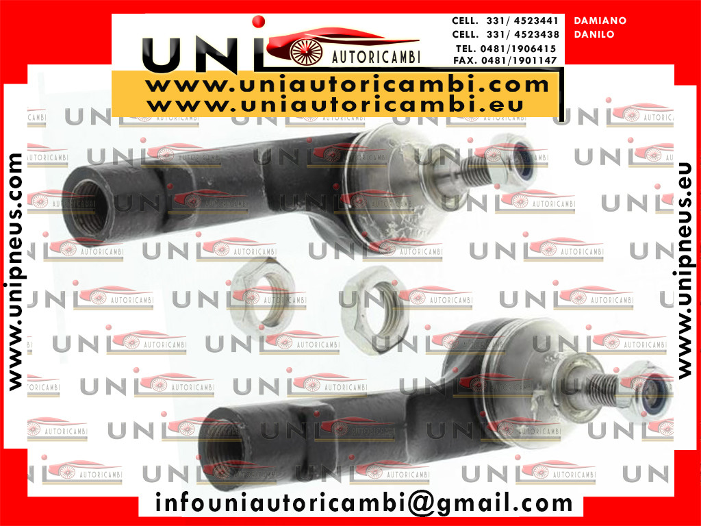 2X Testine Scatola Sterzo Rinforzate Mapco Citroen C4 Picasso I (UD) dal 2008