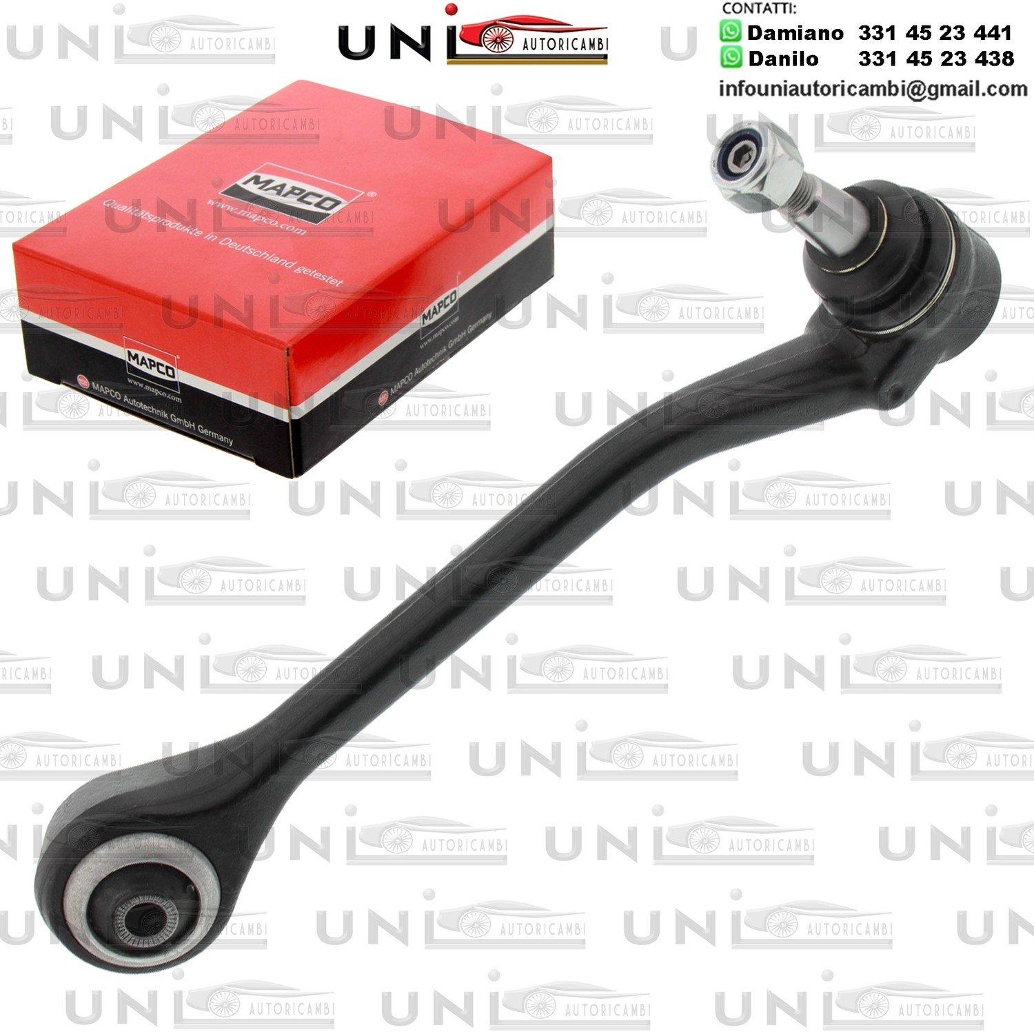 Braccio oscillante anteriore Sinistro Rinforzato BMW X3 (E83)