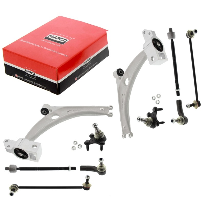 Kit 10 Bracci Oscillanti Anteriori Rinforzato VW PASSAT, PASSAT CC, SHARAN 1.4-3.6 03.05-