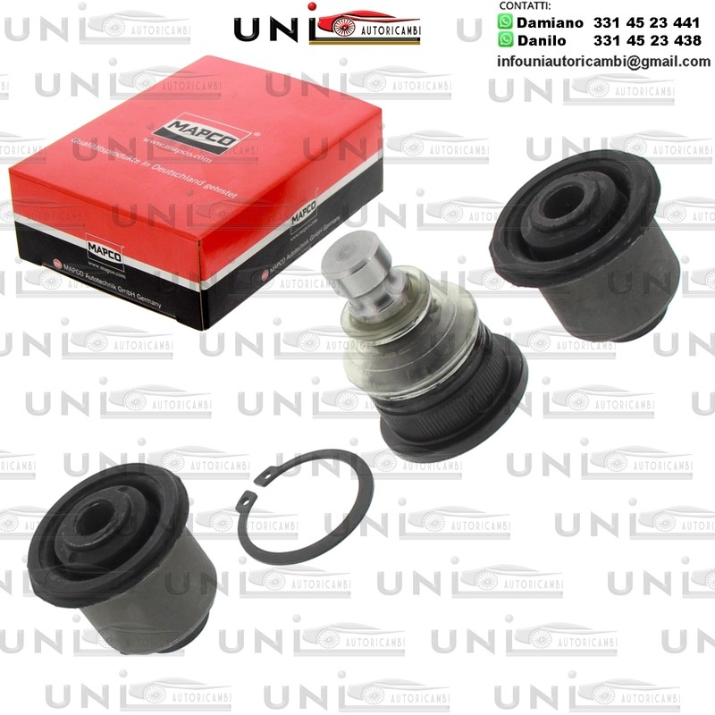 Kit riparazione Assale anteriore bilaterale Rinforzato DACIA LOGAN / EXPRESS / MCV, SANDERO / RENAULT LOGAN I 1.2-1.6LPG 09.04-