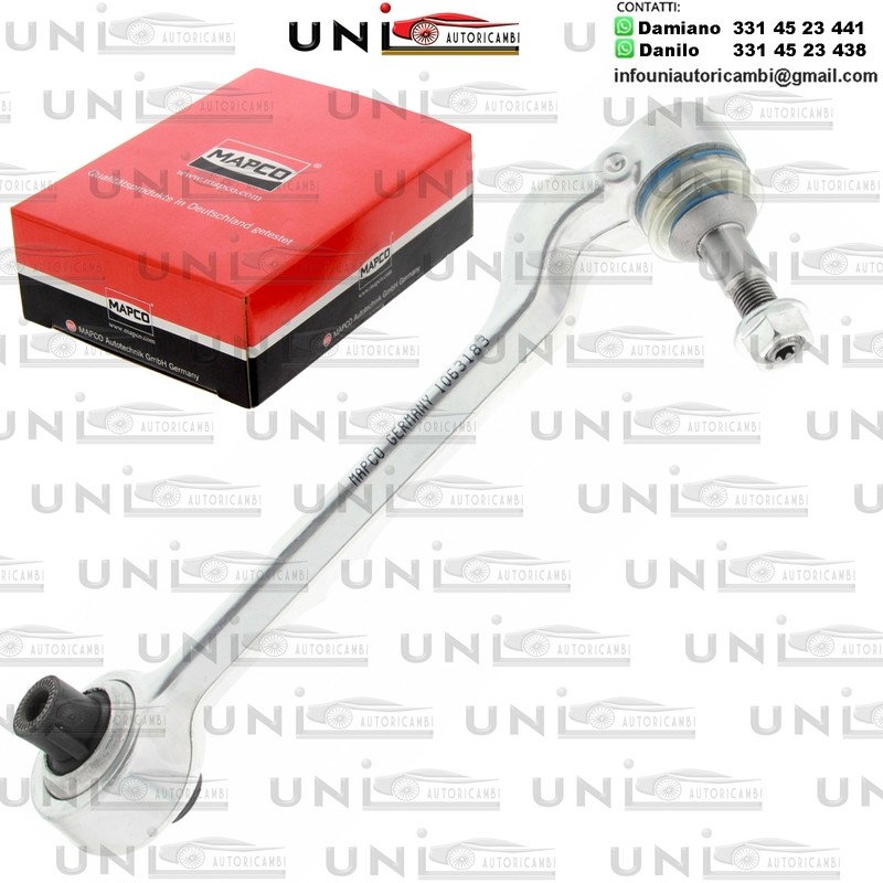 Braccio oscillante Assale anteriore Destro Rinforzato BMW serie 1 (E81, E82, E87, E88), serie 3 (E90, E91, E92, E93), X1 (E84) 1.6-3.0D 03.03-06.15