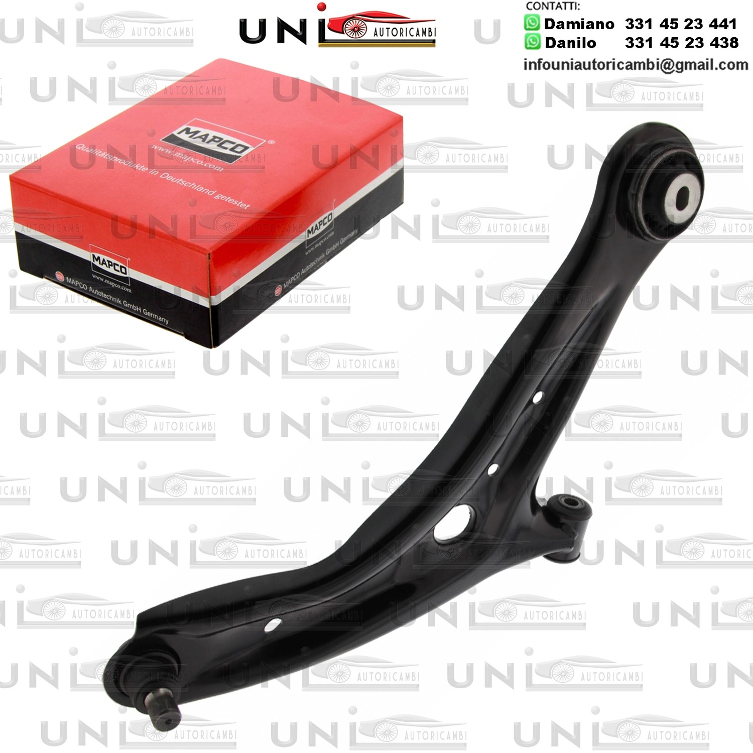 Braccio Oscillante Anteriore Destro Rinforzato FORD FIESTA / VI / MAZDA 2