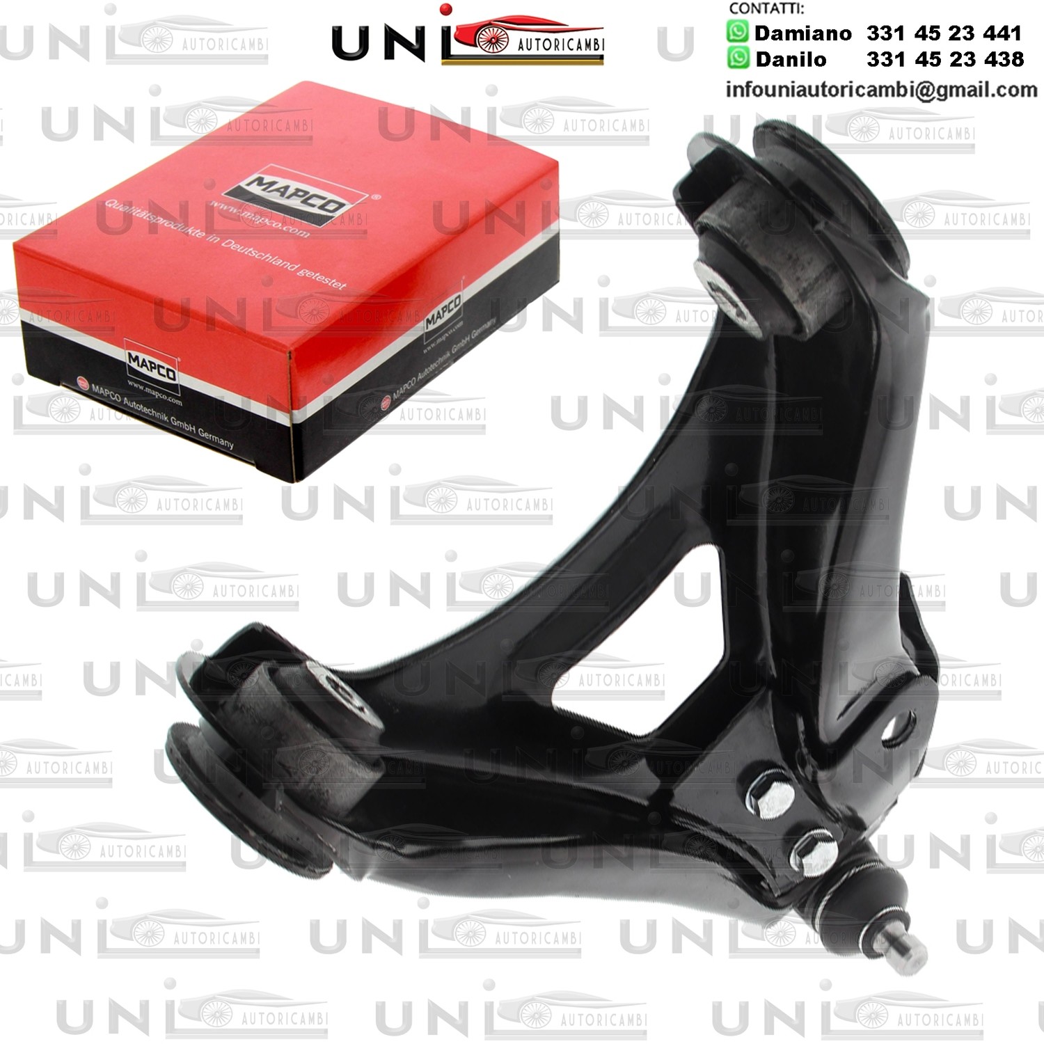 Braccio Oscillante Assale Anteriore Sinistro Rinforzato Nissan Kubistar / Renault Clio II / Kangoo / Thalia I