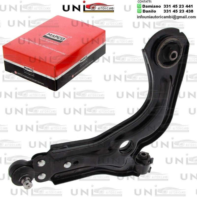 Braccio Oscillante Assale Anteriore Destro Rinforzato FORD COURIER / FIESTA / IV / PUMA / MAZDA 121 III