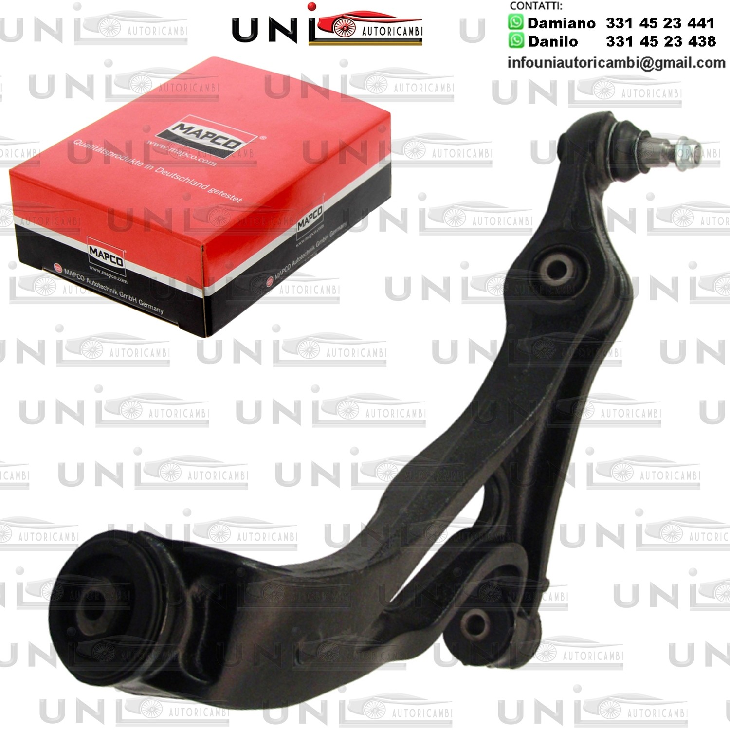 Braccio Oscillante +Anteriore Destro Rinforzato PORSCHE CAYENNE / VW TOUAREG