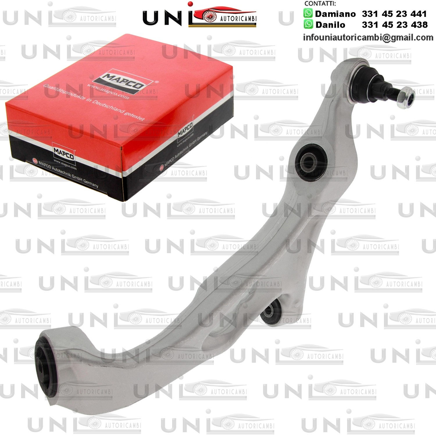 Braccio Oscillante Anteriore Destro Rinforzato AUDI Q7 / PORSCHE CAYENNE / VW TOUAREG