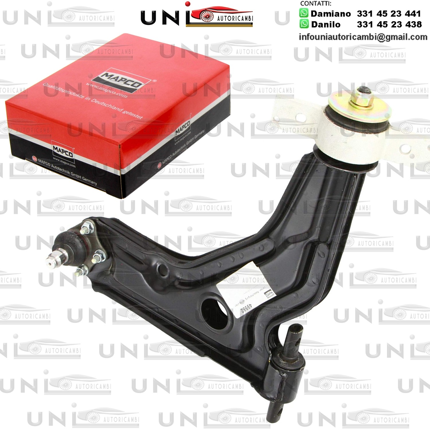 Braccio oscillante anteriore Destro Rinforzato SAAB 9000