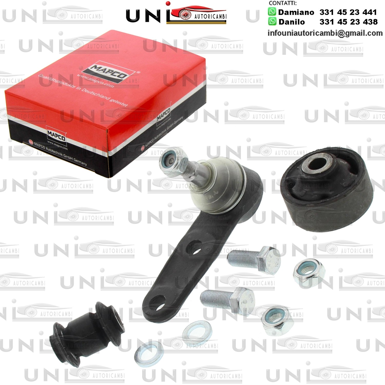 Kit riparazione Assale anteriore bilaterale Rinforzato CHEVROLET AVEO, AVEO / KALOS / DAEWOO KALOS 1.2-1.6 09.02-