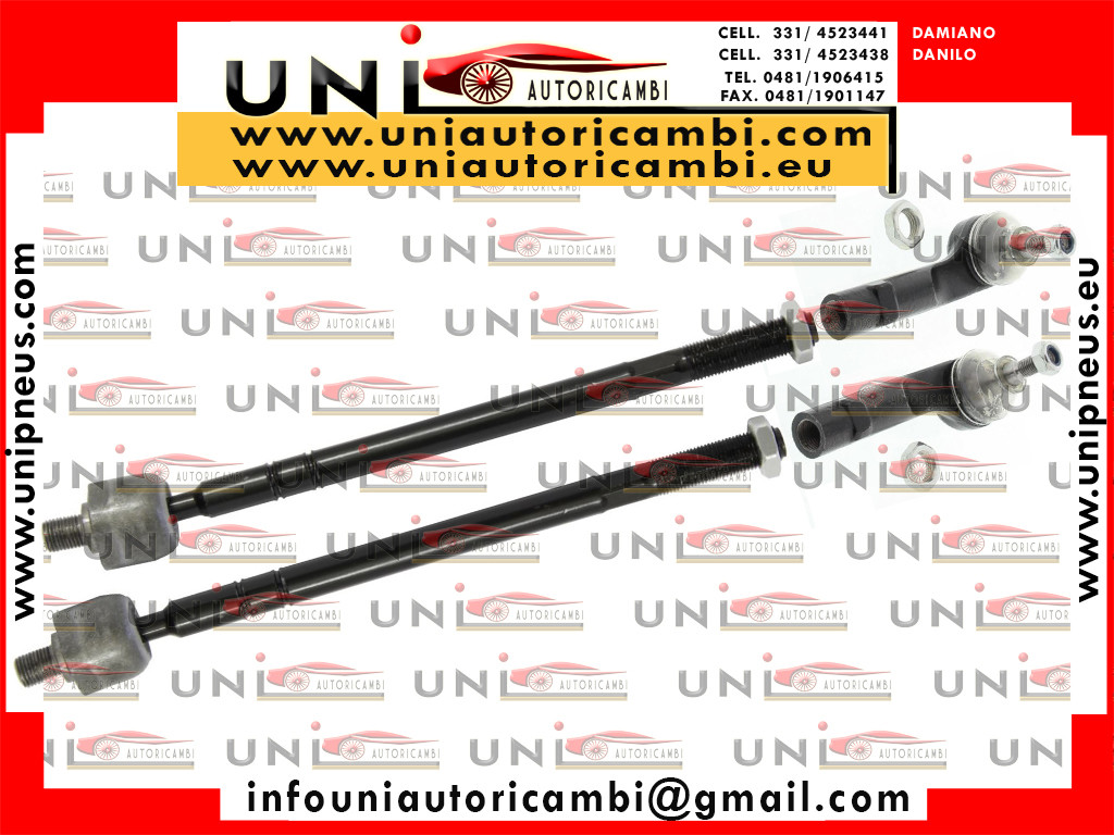 2X Asta Trasversale + 2X Testine Mapco Citroen C4 Picasso I (UD) da 2006