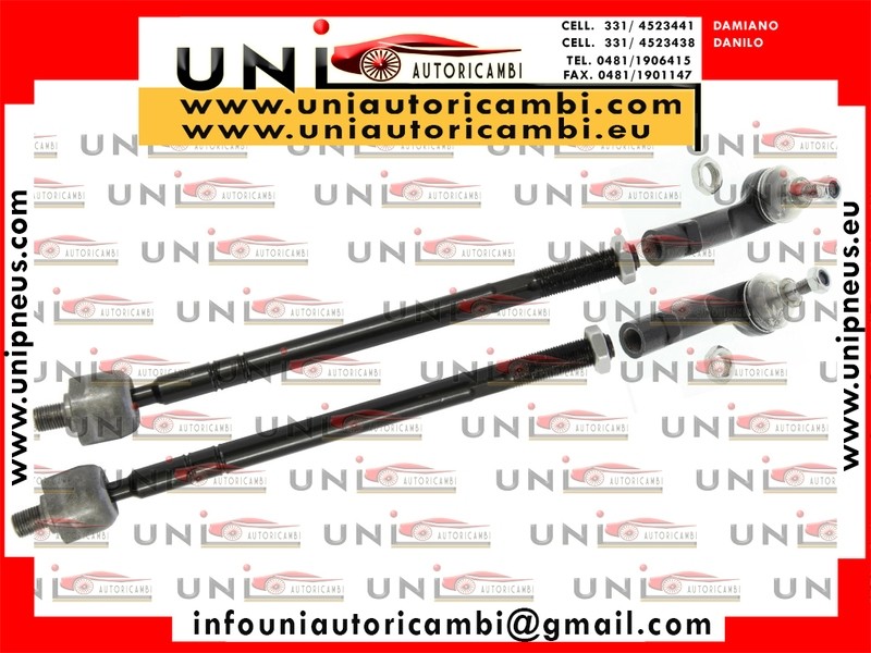 2X Asta Trasversale + 2X Testine Mapco Citroen C4 Picasso I (UD) da 2006