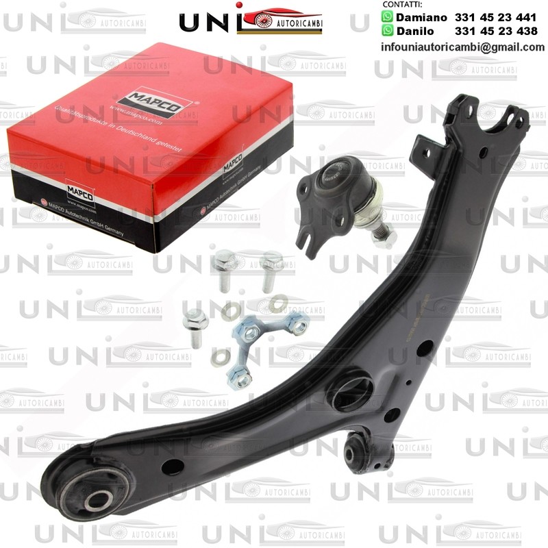 Braccio Oscillante Anteriore Sinistro Rinforzato SEAT TOLEDO I / VW CORRADO / GOLF III / VENTO