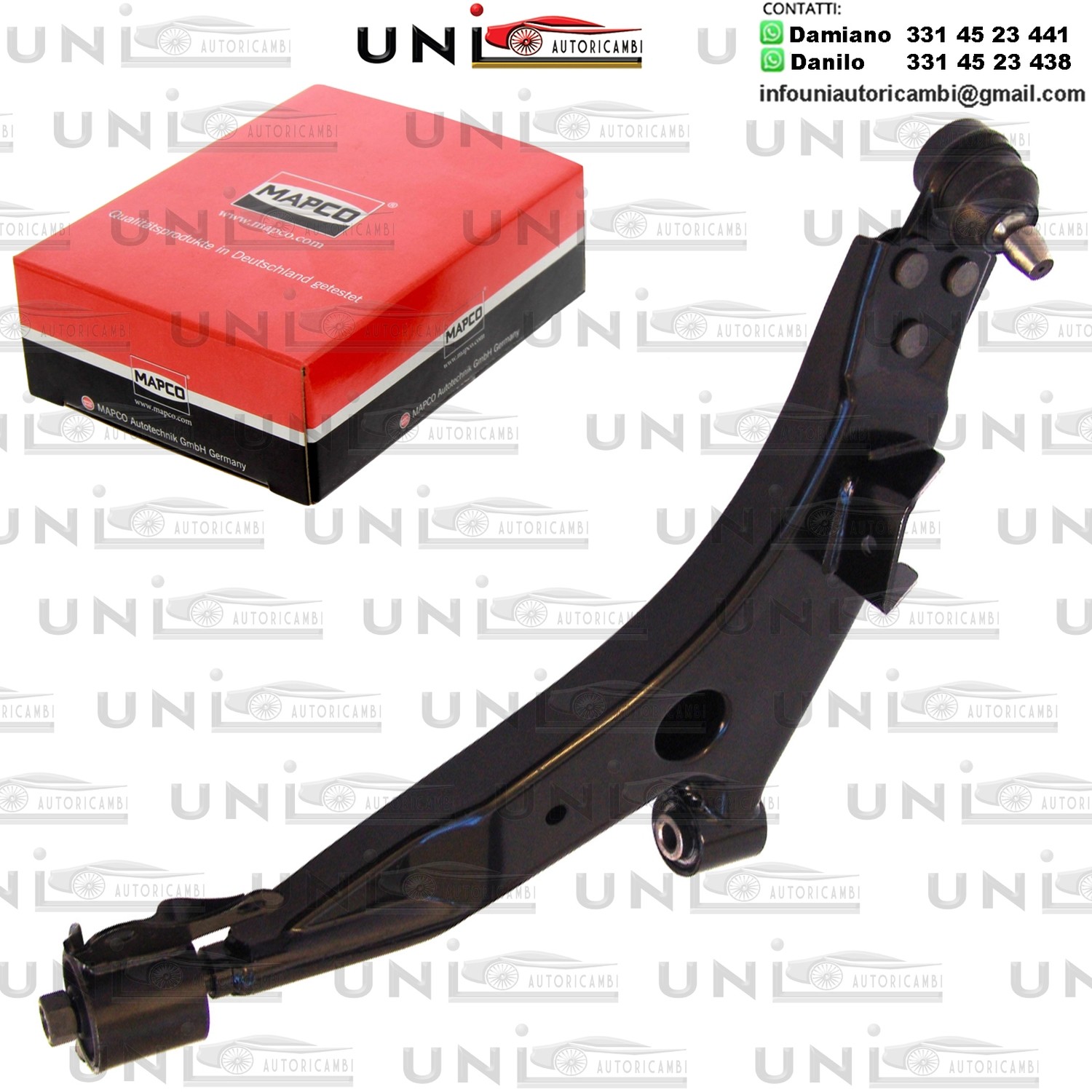 Braccio oscillante anteriore Sinistro Rinfrozato CHEVROLET EPICA / EVANDA / DAEWOO EVANDA