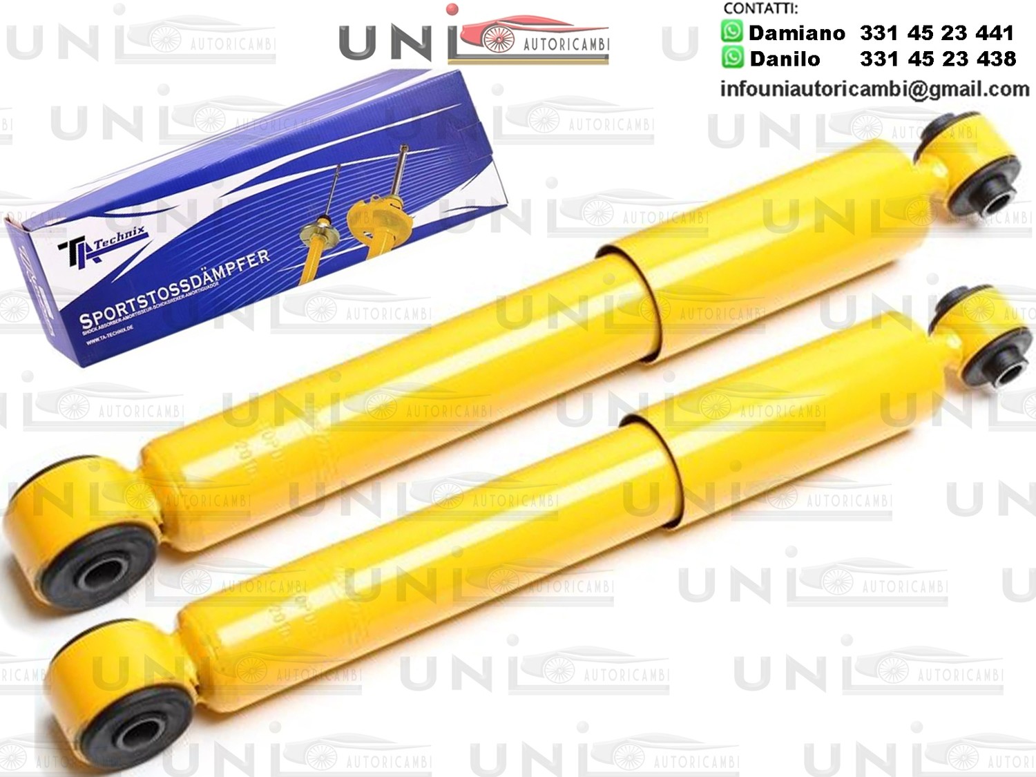 2 X Ammortizzatori Posteriori Sportivi a Gas Ta Technix Fiat Croma / Opel Vectra C, Signum