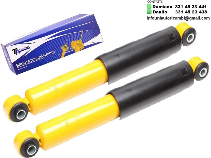 2 X Ammortizzatori Sportivi Abarth 500, 500C / Fiat 500, 500C, Panda / Ford Ka II