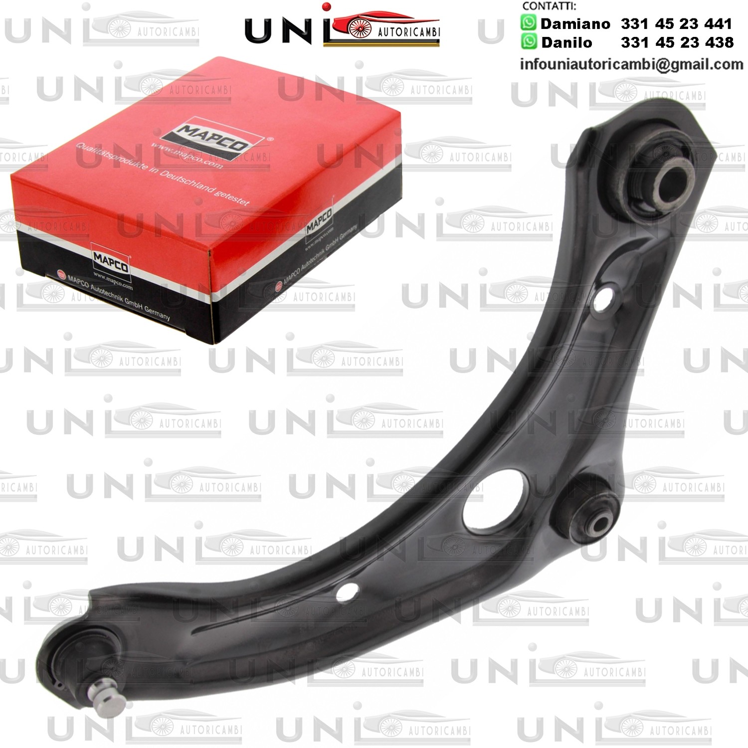 Braccio Oscillante Anteriore Destro Rinforzato NISSAN MICRA IV