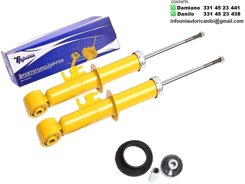 2 X Ammortizzatori Posteriori Sportivi Mini Cooper R50 R53 dal 2001- , Mini Cooper R52 Cabrio dal 2004-