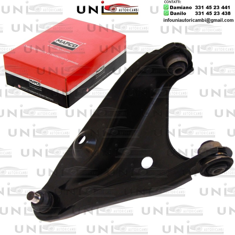 Braccio Oscillante Assale Anteriore Destro Rinforzato DACIA LOGAN / SANDERO / RENAULT LOGAN I / SANDERO/STEPWAY I