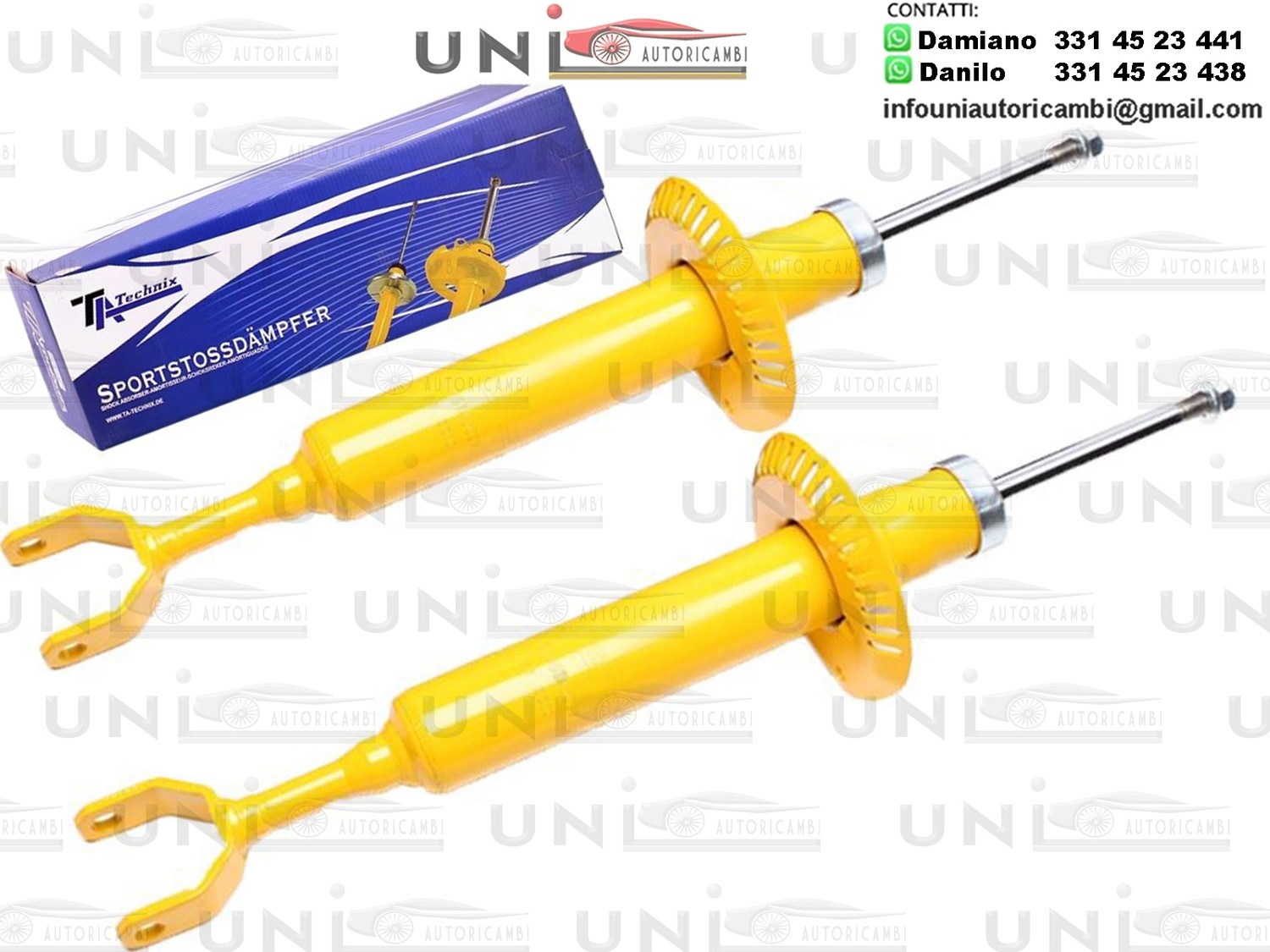 2 X Ammortizzatori Anteriori Sportivi Audi A4, A6/Skoda Superb/VW Passat  3B, 3BG