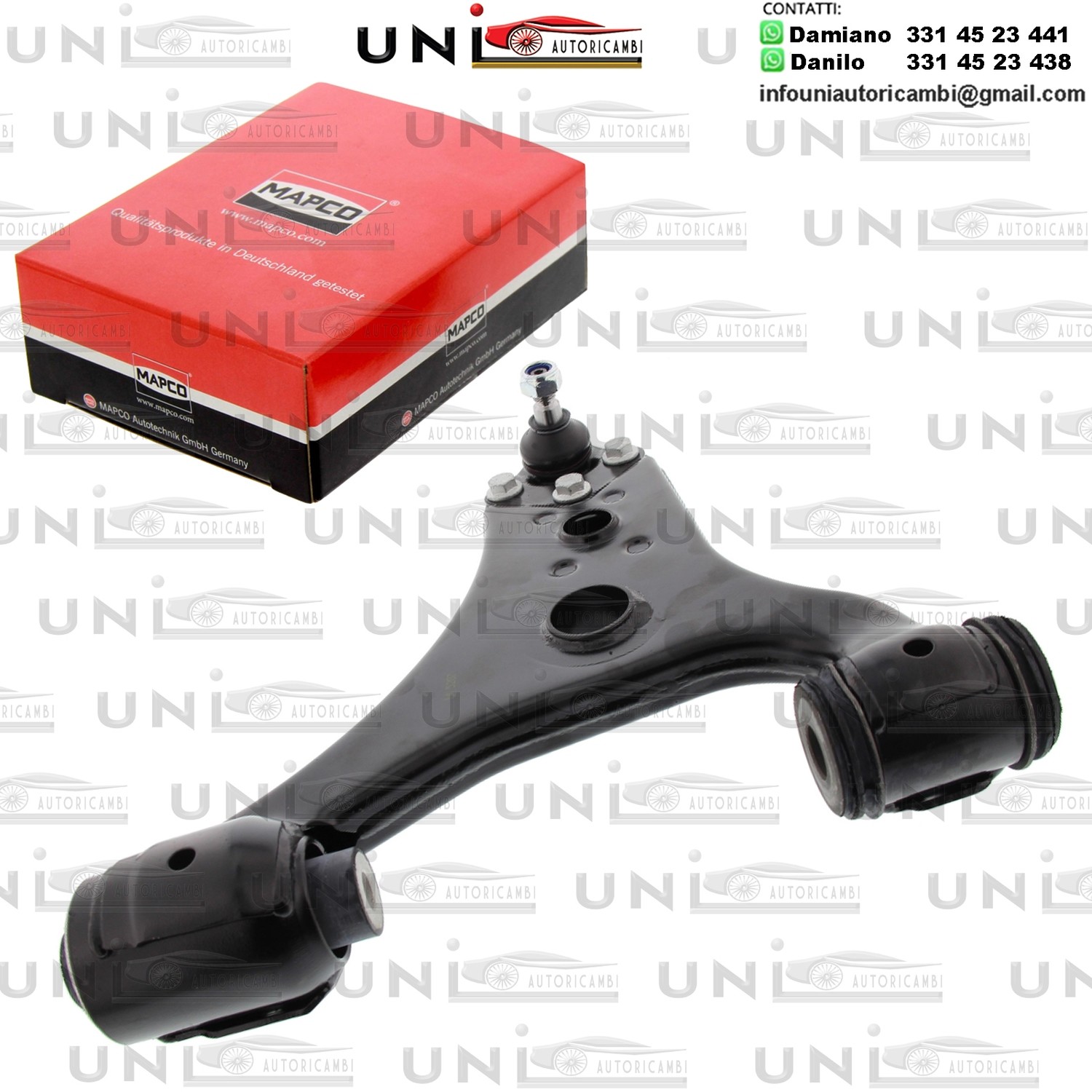 Braccio Oscillante Anteriore Destro Rinforzato MERCEDES-BENZ CLASSE A  / CLASSE B