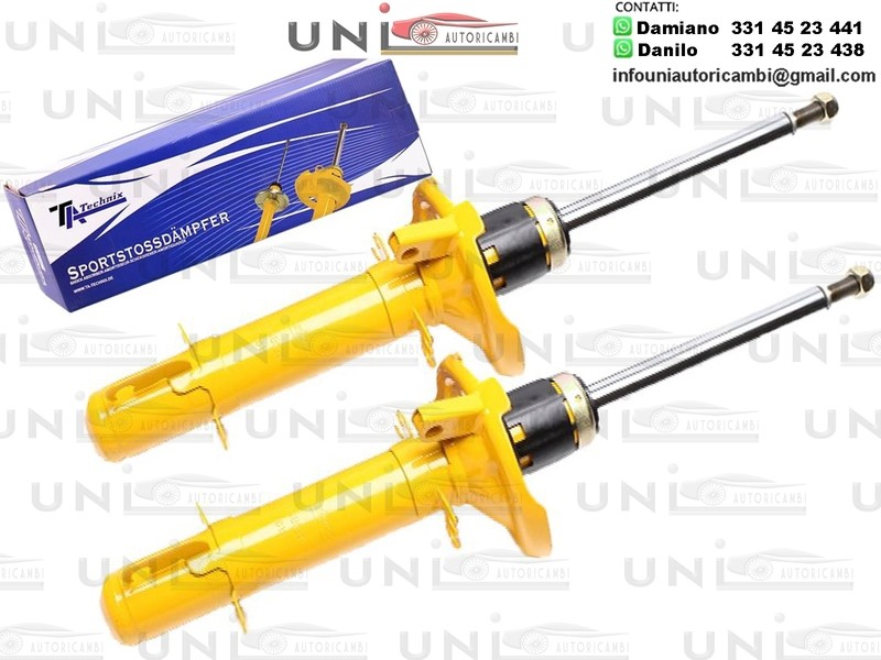 2 X AMMORTIZZATORI ANTERIORI SPORTIVI PER 4 MOTION - AUDI A3 8L - AUDI TT - SEAT LEON 1M - SEAT TOLEDO II - VW BORA - V4 GOLF 4 - 4 MOTION
