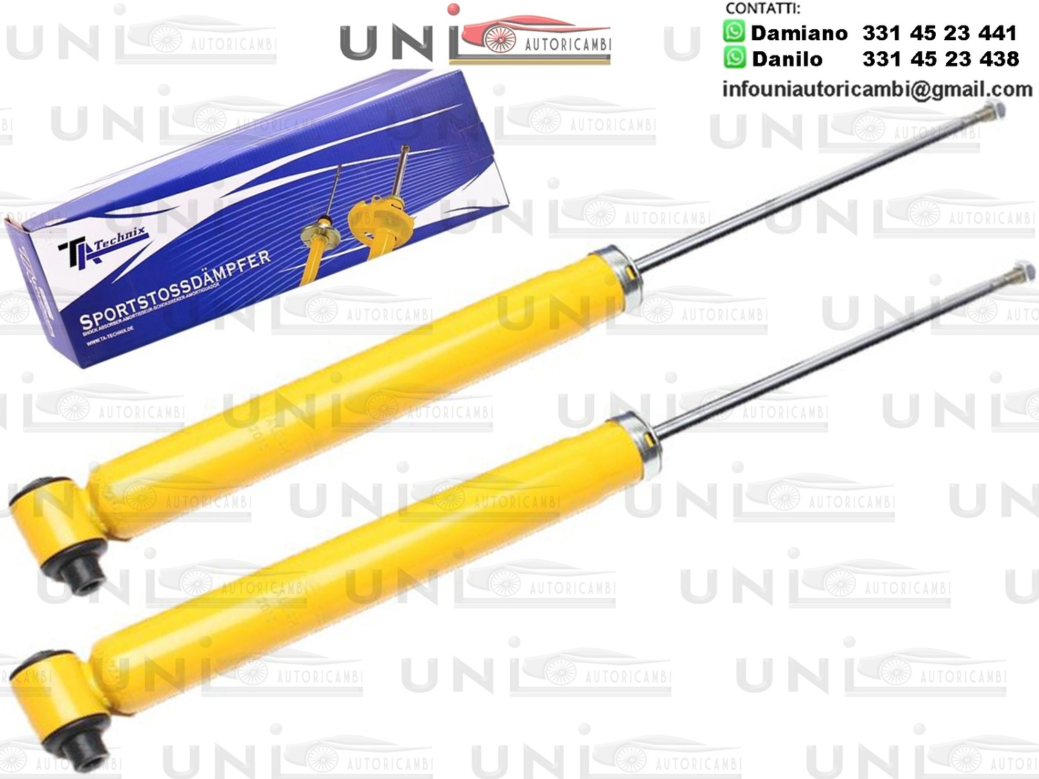 2 X Ammortizzatori Posteriori Sportivi a Gas Ta Technix Audi A6/Skoda Superb/VW Passat 3B/3BG