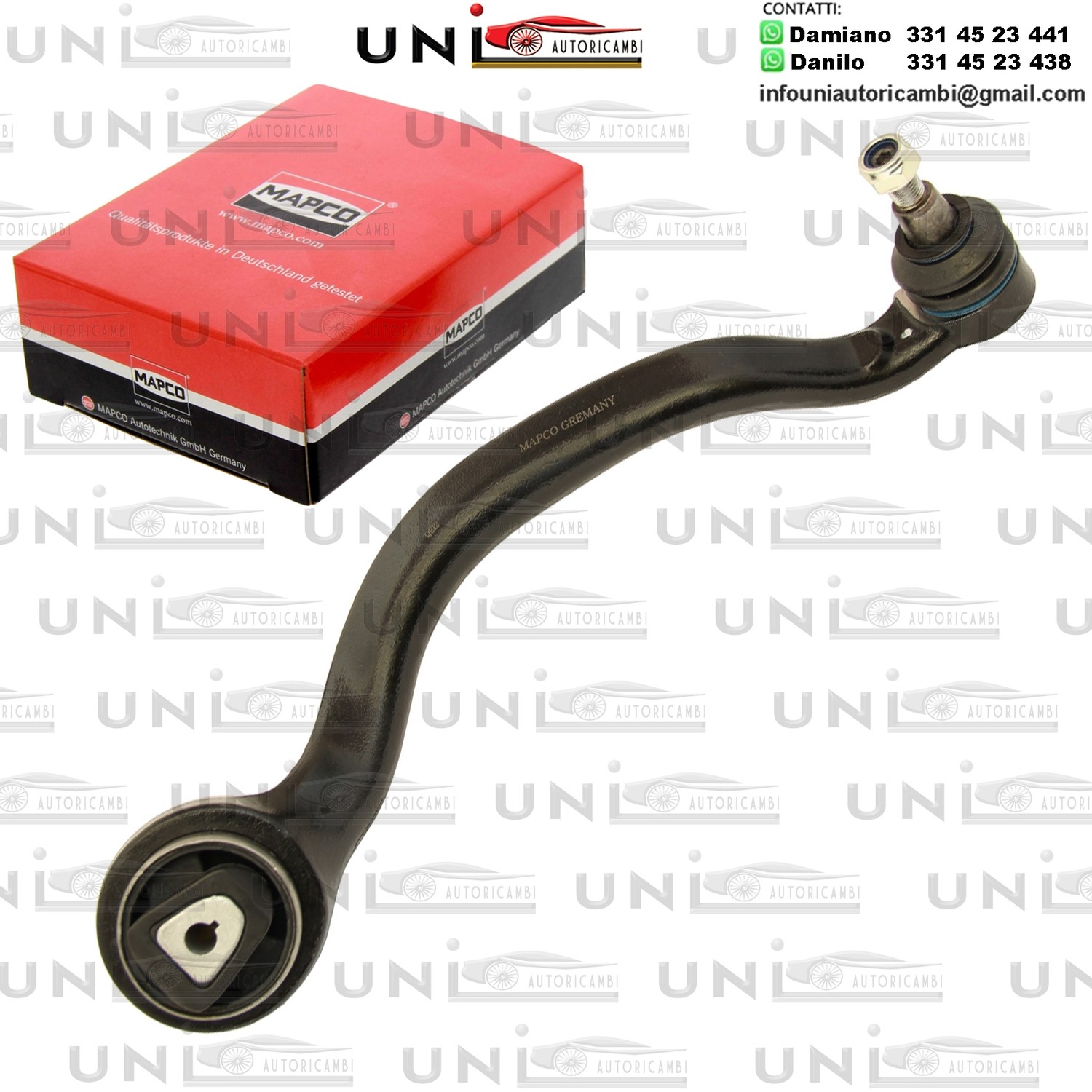 Braccio oscillante anteriore Destro Rinforzato BMW X5 (E70) / X6 (E71, E72)