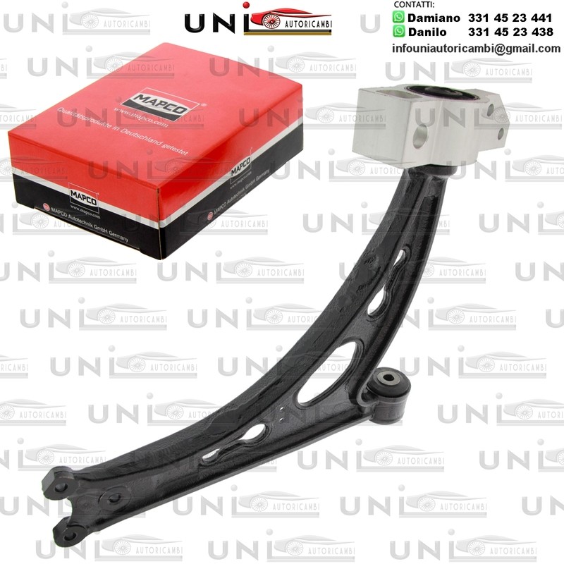 Braccio Oscillante Anteriore Sinistro Rinforzato AUDI A3 / SEAT ALTEA / SEAT LEON / SEAT TOLEDO III / SKODA OCTAVIA / SUPERB II / VW CADDY III / EOS / GOLF V / JETTA III / SCIROCCO / TOURAN