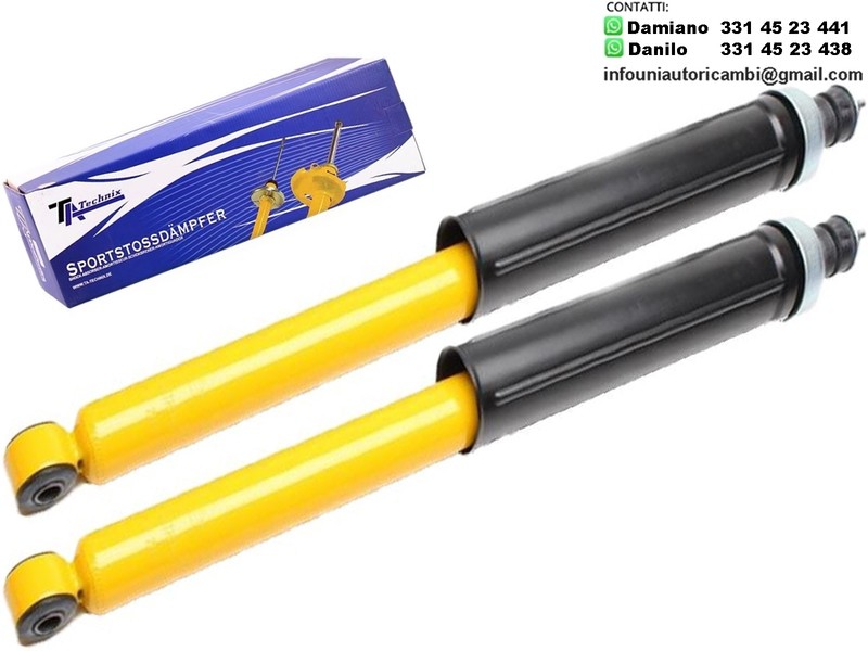 2 X Ammortizzatori Posteriori Sportivi a Gas Ta Technix Renault 19,Chamade,Cabriolet,Scatola