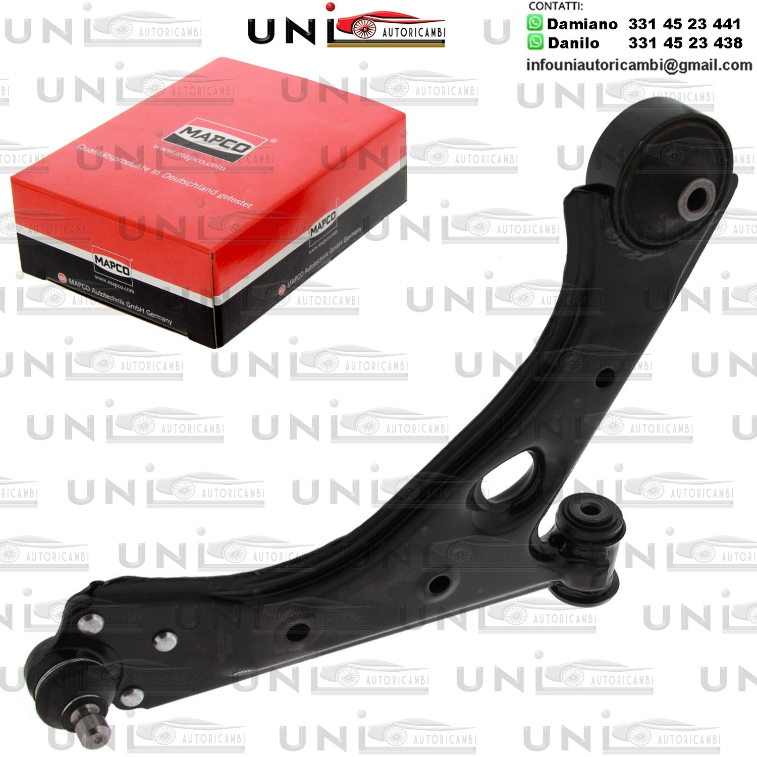 Braccio Oscillante Anteriore Destro Rinforzato OPEL ADAM / COMBO / CORSA D / E