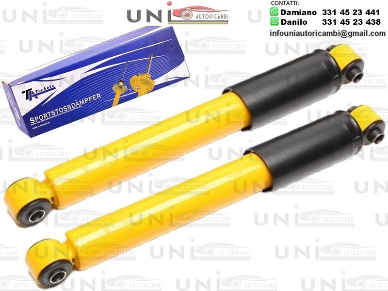 2 X Ammortizzatori Posteriori Sportivi a Gas Ta Technix Renault Clio I