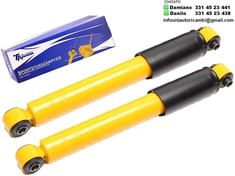 2 X Ammortizzatori Posteriori Sportivi a Gas Ta Technix Renault Clio I