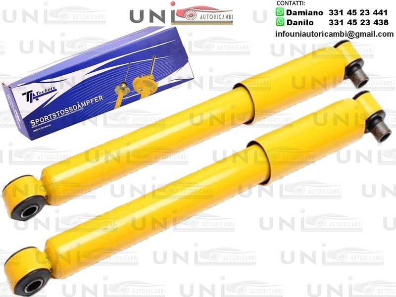 2 X Ammortizzatori Posteriori Sportivi a Gas Ta Technix Renault Megane I,Coach, Classic,Cabriolet,Megane I Grandtour